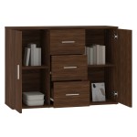 vidaXL Dulap, stejar maro, 91x29,5x65 cm, lemn compozit