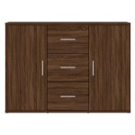 vidaXL Dulap, stejar maro, 91x29,5x65 cm, lemn compozit