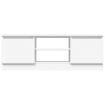 vidaXL Comodă TV cu ușă, alb, 102x30x36 cm vidaXL Comodă TV cu ușă, alb, 102x30x36 cm