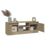 vidaXL Comodă TV cu ușă, stejar sonoma, 102x30x36 cm vidaXL Comodă TV cu ușă, stejar sonoma, 102x30x36 cm