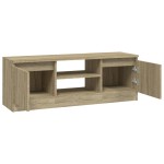 vidaXL Comodă TV cu ușă, stejar sonoma, 102x30x36 cm vidaXL Comodă TV cu ușă, stejar sonoma, 102x30x36 cm