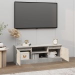 vidaXL Comodă TV cu ușă, gri beton, 102x30x36 cm vidaXL Comodă TV cu ușă, gri beton, 102x30x36 cm