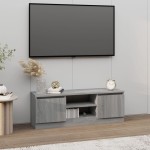 vidaXL Comodă TV cu ușă, gri sonoma, 102x30x36 cm vidaXL Comodă TV cu ușă, gri sonoma, 102x30x36 cm