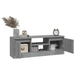 vidaXL Comodă TV cu ușă, gri sonoma, 102x30x36 cm vidaXL Comodă TV cu ușă, gri sonoma, 102x30x36 cm