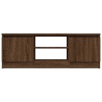 vidaXL Comodă TV cu ușă, stejar maro, 102x30x36 cm vidaXL Comodă TV cu ușă, stejar maro, 102x30x36 cm