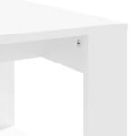 vidaXL Măsuță de cafea, alb, 102x50x35 cm, lemn compozit