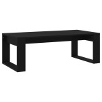 vidaXL Măsuță de cafea, negru, 102x50x35 cm, lemn compozit vidaXL Măsuță de cafea, negru, 102x50x35 cm, lemn compozit