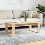 vidaXL Măsuță de cafea, stejar sonoma, 102x50x35 cm, lemn prelucrat vidaXL Măsuță de cafea, stejar sonoma, 102x50x35 cm, lemn prelucrat