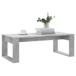 vidaXL Măsuță de cafea, gri beton, 102x50x35 cm, lemn prelucrat vidaXL Măsuță de cafea, gri beton, 102x50x35 cm, lemn prelucrat