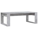 vidaXL Măsuță de cafea, gri beton, 102x50x35 cm, lemn prelucrat vidaXL Măsuță de cafea, gri beton, 102x50x35 cm, lemn prelucrat
