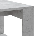 vidaXL Măsuță de cafea, gri beton, 102x50x35 cm, lemn prelucrat vidaXL Măsuță de cafea, gri beton, 102x50x35 cm, lemn prelucrat