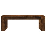 vidaXL Măsuță de cafea, stejar afumat, 102x50x35 cm, lemn prelucrat