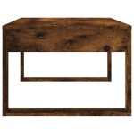vidaXL Măsuță de cafea, stejar afumat, 102x50x35 cm, lemn prelucrat