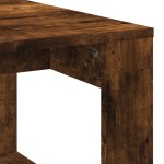 vidaXL Măsuță de cafea, stejar afumat, 102x50x35 cm, lemn prelucrat