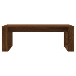 vidaXL Măsuță de cafea, stejar maro, 102x50x35 cm, lemn prelucrat vidaXL Măsuță de cafea, stejar maro, 102x50x35 cm, lemn prelucrat