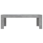 vidaXL Măsuță de cafea, gri beton, 102x50x36 cm, lemn prelucrat