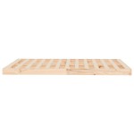 vidaXL Cadru de pat 120x190 cm, mic, dublu, lemn masiv de pin