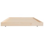 vidaXL Cadru de pat fără saltea, 80x200 cm, lemn masiv de pin
