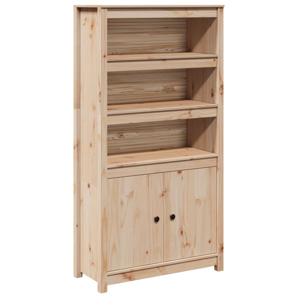 vidaXL Dulap înalt, 80x35x154 cm, lemn masiv de pin