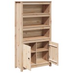 vidaXL Dulap înalt, 80x35x154 cm, lemn masiv de pin vidaXL Dulap înalt, 80x35x154 cm, lemn masiv de pin