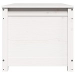 vidaXL Cutie de depozitare, alb, 110x50x45,5 cm, lemn masiv de pin vidaXL Cutie de depozitare, alb, 110x50x45,5 cm, lemn masiv de pin