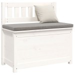 vidaXL Bancă, alb, 80x41x77 cm, lemn masiv de pin vidaXL Bancă, alb, 80x41x77 cm, lemn masiv de pin