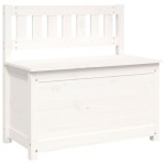 vidaXL Bancă, alb, 80x41x77 cm, lemn masiv de pin vidaXL Bancă, alb, 80x41x77 cm, lemn masiv de pin