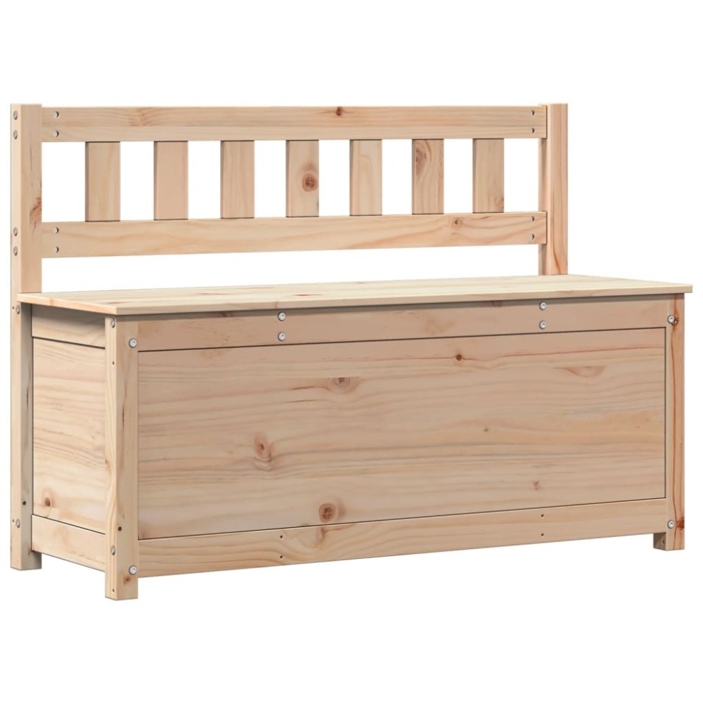 vidaXL Bancă, 110x41x76,5 cm, lemn masiv de pin