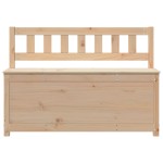 vidaXL Bancă, 110x41x76,5 cm, lemn masiv de pin vidaXL Bancă, 110x41x76,5 cm, lemn masiv de pin