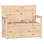 vidaXL Bancă, 112,5x51,5x96,5 cm, lemn masiv de pin vidaXL Bancă, 112,5x51,5x96,5 cm, lemn masiv de pin