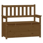 vidaXL Bancă, maro miere, 112,5x51,5x96,5 cm, lemn masiv de pin vidaXL Bancă, maro miere, 112,5x51,5x96,5 cm, lemn masiv de pin
