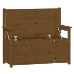vidaXL Bancă, maro miere, 112,5x51,5x96,5 cm, lemn masiv de pin vidaXL Bancă, maro miere, 112,5x51,5x96,5 cm, lemn masiv de pin