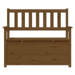 vidaXL Bancă, maro miere, 112,5x51,5x96,5 cm, lemn masiv de pin vidaXL Bancă, maro miere, 112,5x51,5x96,5 cm, lemn masiv de pin