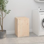 vidaXL Cutie de rufe, 44x44x66 cm, lemn masiv de pin vidaXL Cutie de rufe, 44x44x66 cm, lemn masiv de pin