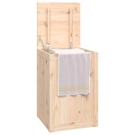 vidaXL Cutie de rufe, 44x44x66 cm, lemn masiv de pin vidaXL Cutie de rufe, 44x44x66 cm, lemn masiv de pin