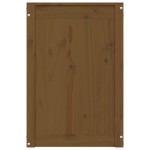 vidaXL Cutie de rufe, maro miere, 44x44x66 cm, lemn masiv de pin vidaXL Cutie de rufe, maro miere, 44x44x66 cm, lemn masiv de pin