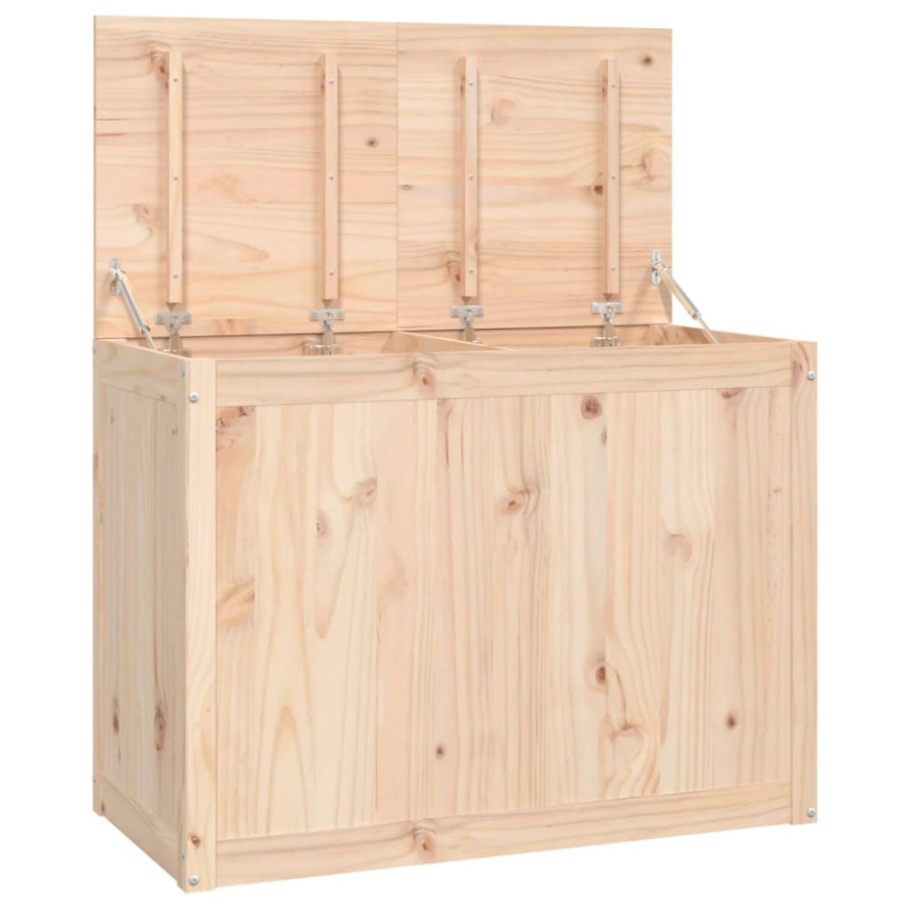 vidaXL Cutie de rufe, 88,5x44x66 cm, lemn masiv de pin