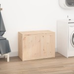 vidaXL Cutie de rufe, 88,5x44x66 cm, lemn masiv de pin vidaXL Cutie de rufe, 88,5x44x66 cm, lemn masiv de pin