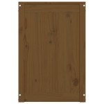 vidaXL Cutie de rufe, maro miere, 88,5x44x66 cm, lemn masiv de pin vidaXL Cutie de rufe, maro miere, 88,5x44x66 cm, lemn masiv de pin