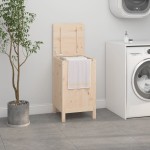vidaXL Cutie de rufe, 44x44x76 cm, lemn masiv de pin vidaXL Cutie de rufe, 44x44x76 cm, lemn masiv de pin