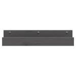 vidaXL Rafturi de perete, 2 buc., gri, 50x12x9 cm, lemn masiv de pin vidaXL Rafturi de perete, 2 buc., gri, 50x12x9 cm, lemn masiv de pin