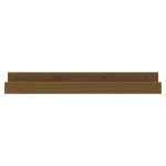 vidaXL Rafturi de perete 2 buc. maro miere 80x12x9 cm lemn masiv pin vidaXL Rafturi de perete 2 buc. maro miere 80x12x9 cm lemn masiv pin