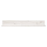 vidaXL Rafturi de perete, 2 buc., alb, 80x11x9 cm, lemn masiv de pin vidaXL Rafturi de perete, 2 buc., alb, 80x11x9 cm, lemn masiv de pin