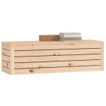 vidaXL Cutie de depozitare, 109x36,5x33 cm, lemn masiv de pin vidaXL Cutie de depozitare, 109x36,5x33 cm, lemn masiv de pin