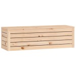 vidaXL Cutie de depozitare, 109x36,5x33 cm, lemn masiv de pin vidaXL Cutie de depozitare, 109x36,5x33 cm, lemn masiv de pin