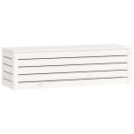vidaXL Cutie de depozitare, alb, 109x36,5x33 cm, lemn masiv de pin vidaXL Cutie de depozitare, alb, 109x36,5x33 cm, lemn masiv de pin