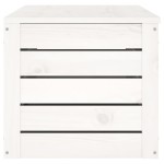 vidaXL Cutie de depozitare, alb, 109x36,5x33 cm, lemn masiv de pin vidaXL Cutie de depozitare, alb, 109x36,5x33 cm, lemn masiv de pin