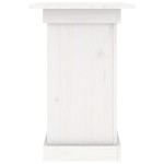 vidaXL Suport pentru flori, alb, 40x40x60 cm, lemn masiv de pin vidaXL Suport pentru flori, alb, 40x40x60 cm, lemn masiv de pin