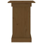 vidaXL Suport pentru flori, maro miere, 40x40x60 cm, lemn masiv de pin vidaXL Suport pentru flori, maro miere, 40x40x60 cm, lemn masiv de pin