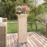 vidaXL Suport pentru flori, 40x40x90 cm, lemn masiv de pin vidaXL Suport pentru flori, 40x40x90 cm, lemn masiv de pin